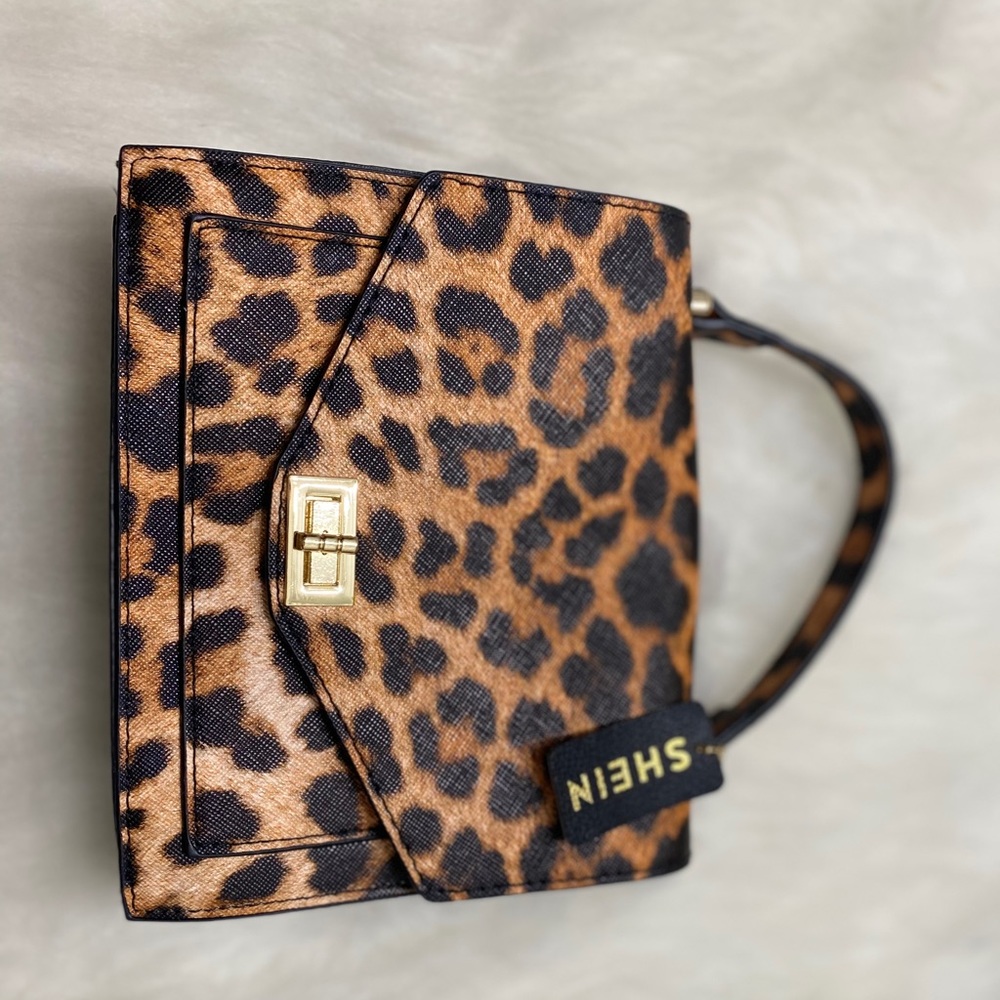 Cheetah Print Satchel Bag